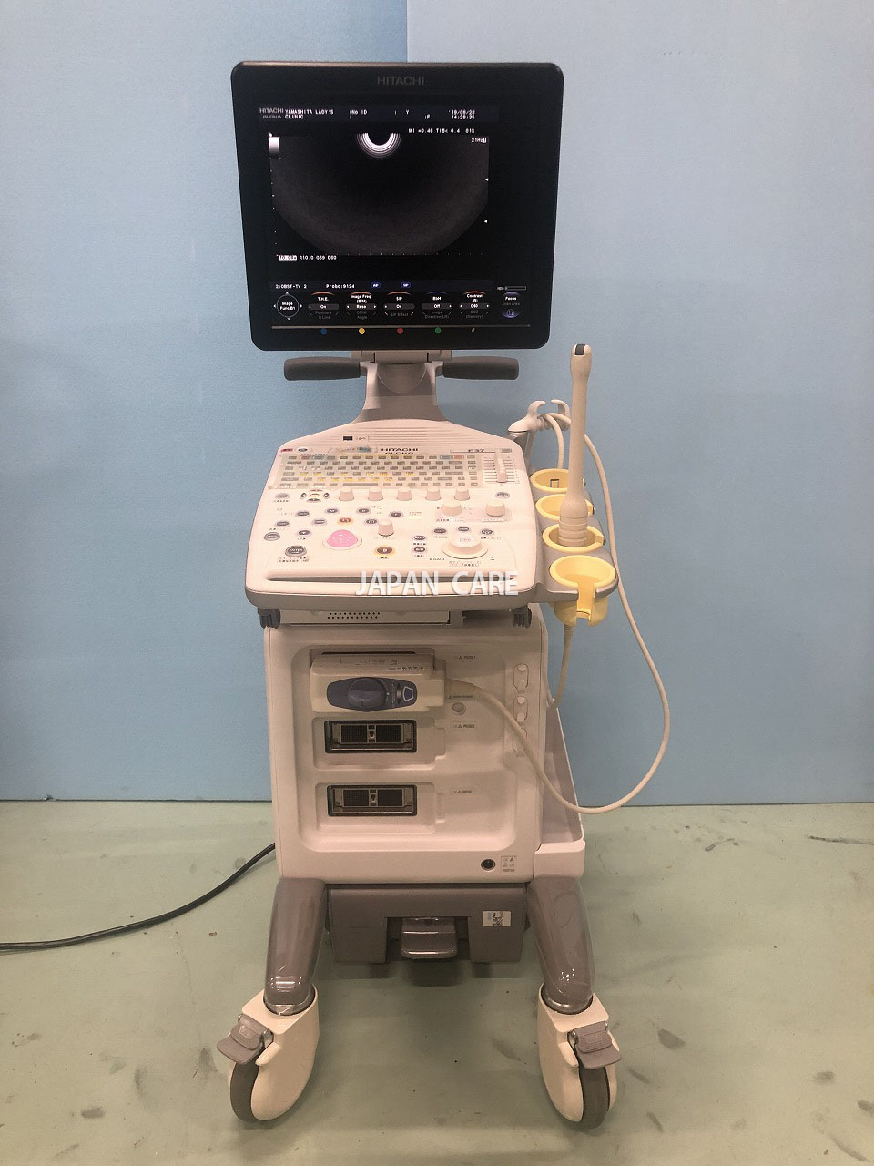 Hitachi Aloka Ultrasound F37 ( convex, virginal )